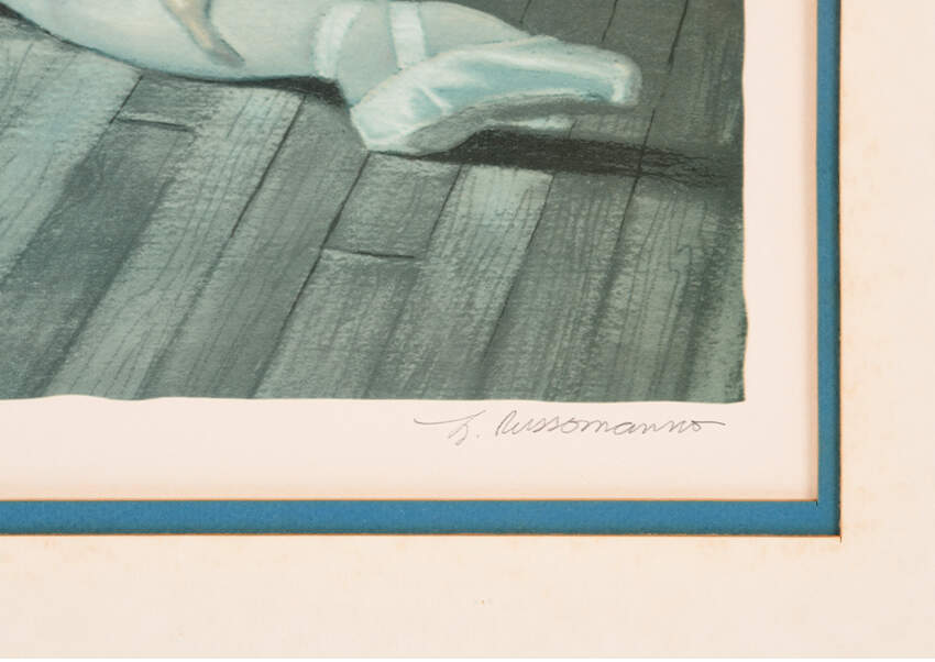 Framed Signed Louis Russamanno "Still Moment "Limited-Edition" 17/325 Print-7