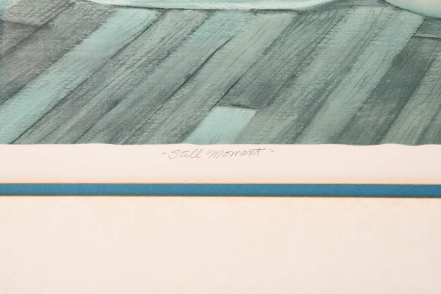 Framed Signed Louis Russamanno "Still Moment "Limited-Edition" 17/325 Print-6