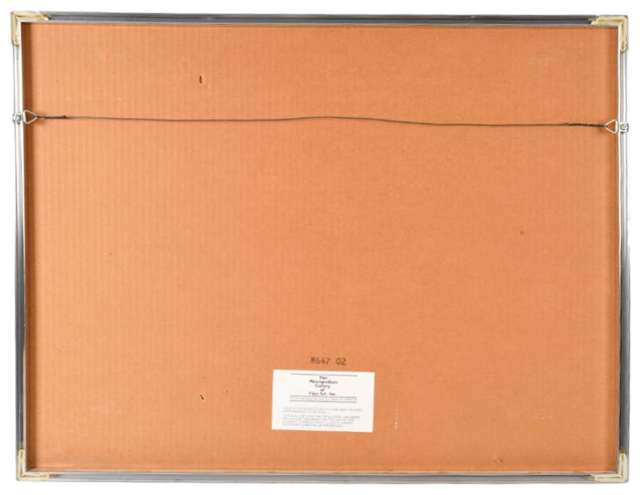 Framed Signed Louis Russamanno "Interlude" Limited-Edition 92/300 Print-2