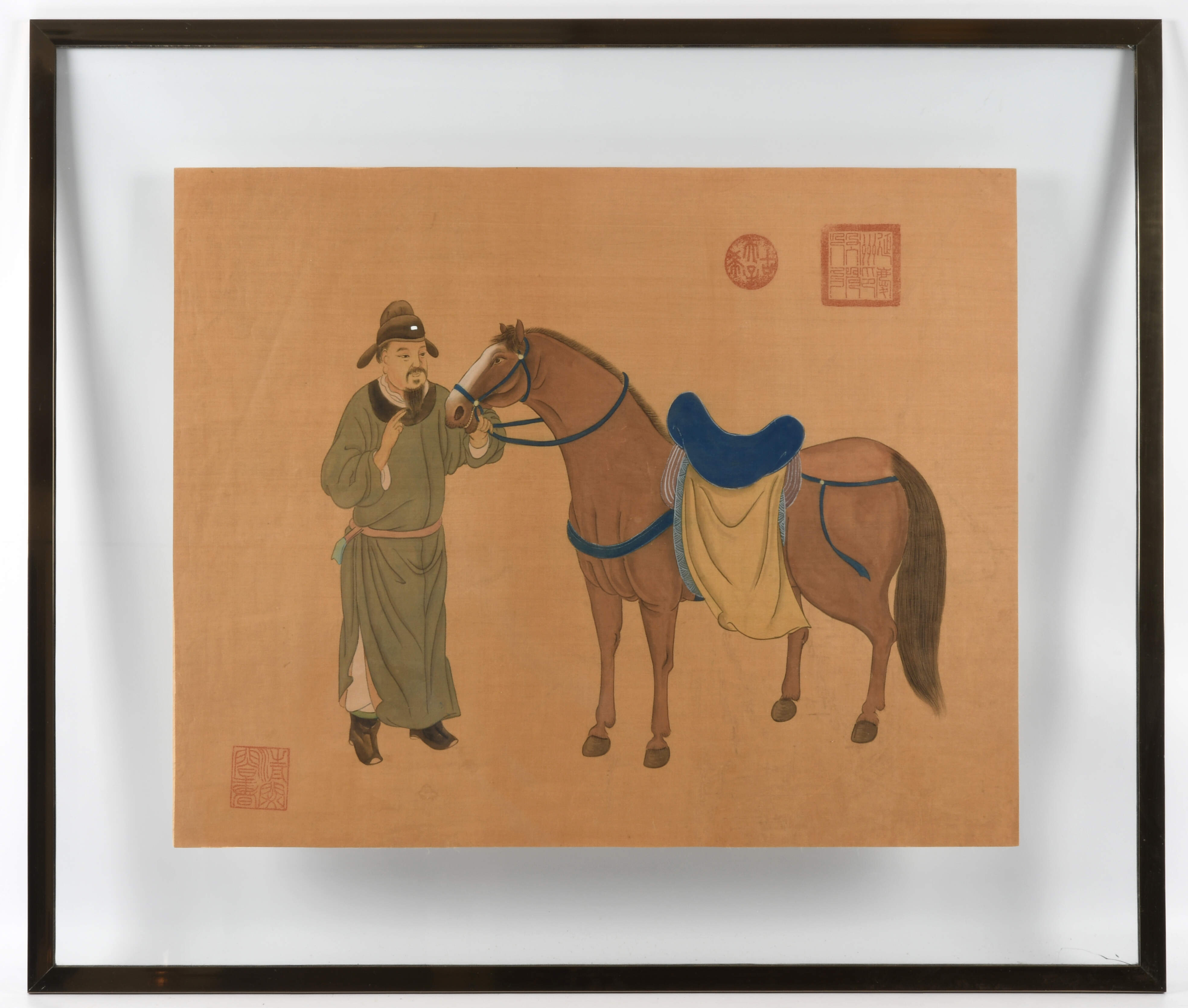 Framed Signed "Guardian of the Imperial Mount" Artwork-1