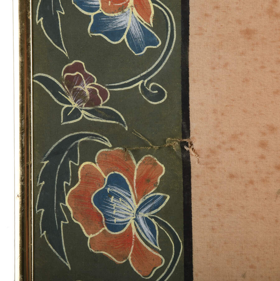 Framed "Feathers and Petals" Canvas on Board-6