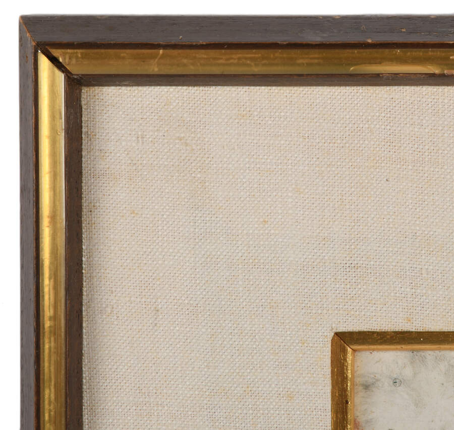 Framed J. Akston "Untitled 1976" Mixed Media Artwork-4
