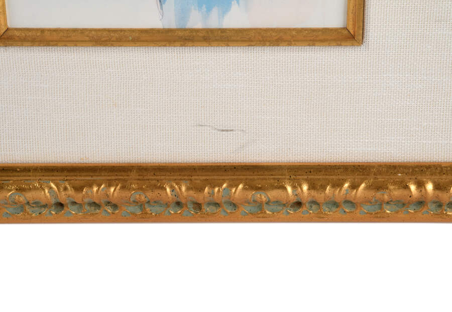 Gilt Framed Fashion Print In the Style of Itzchak Tarkay-4