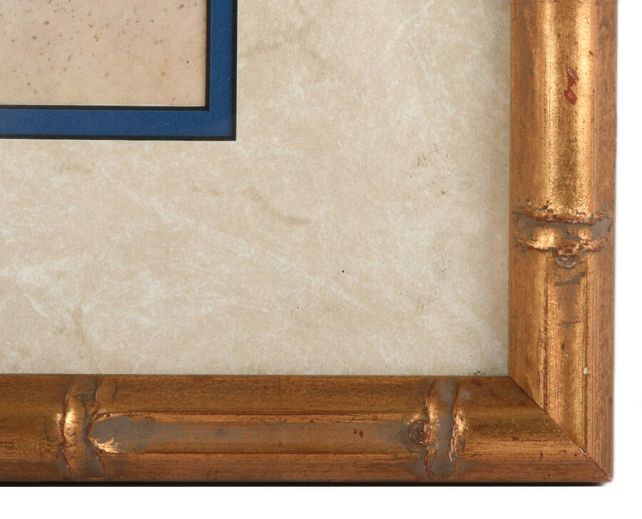 Gilt Framed Persian Hunt Scene Artwork-3