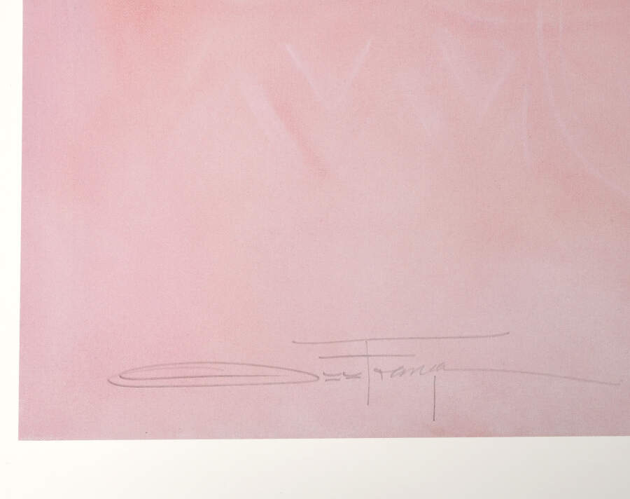 Signed Ozz Franca Limited-Edition 39/1500 "Cecy" Print-5