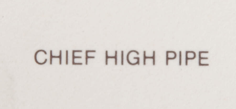 Signed Paul Calle Limited-Edition 850/950 "Chief High Pipe" Print-4