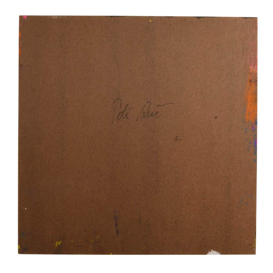 Signed Peter Keil "Ships in the Sunset" Mix Media on Masonite-5
