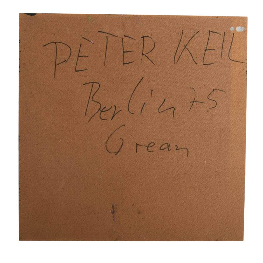 Signed Peter Keil "The Haunted Muse" Mixed Media on Masonite-5
