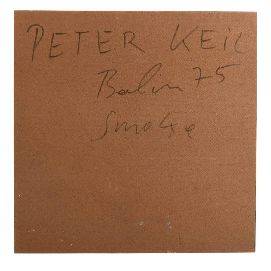 Signed Peter Keil "The Silent Reflection" Mix Media on Masonite-5