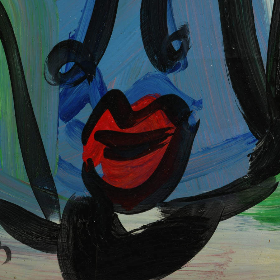 Signed Peter Keil "Silent Depths" Mix Media on Masonite-3