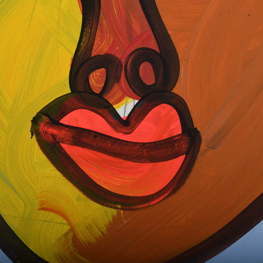 Signed Peter Keil "Sunset Expression" Mixed Media on Masonite-3