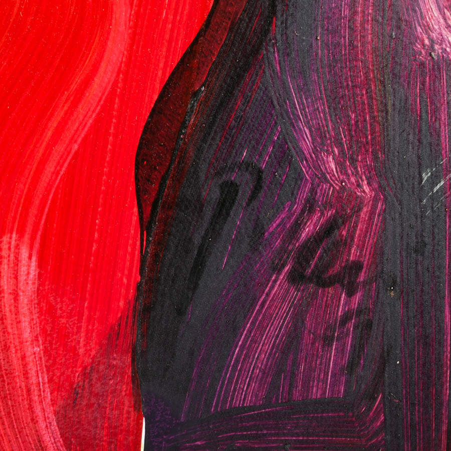 Signed Peter Keil "Surrounded by Smoke" Mix Media on Masonite-4