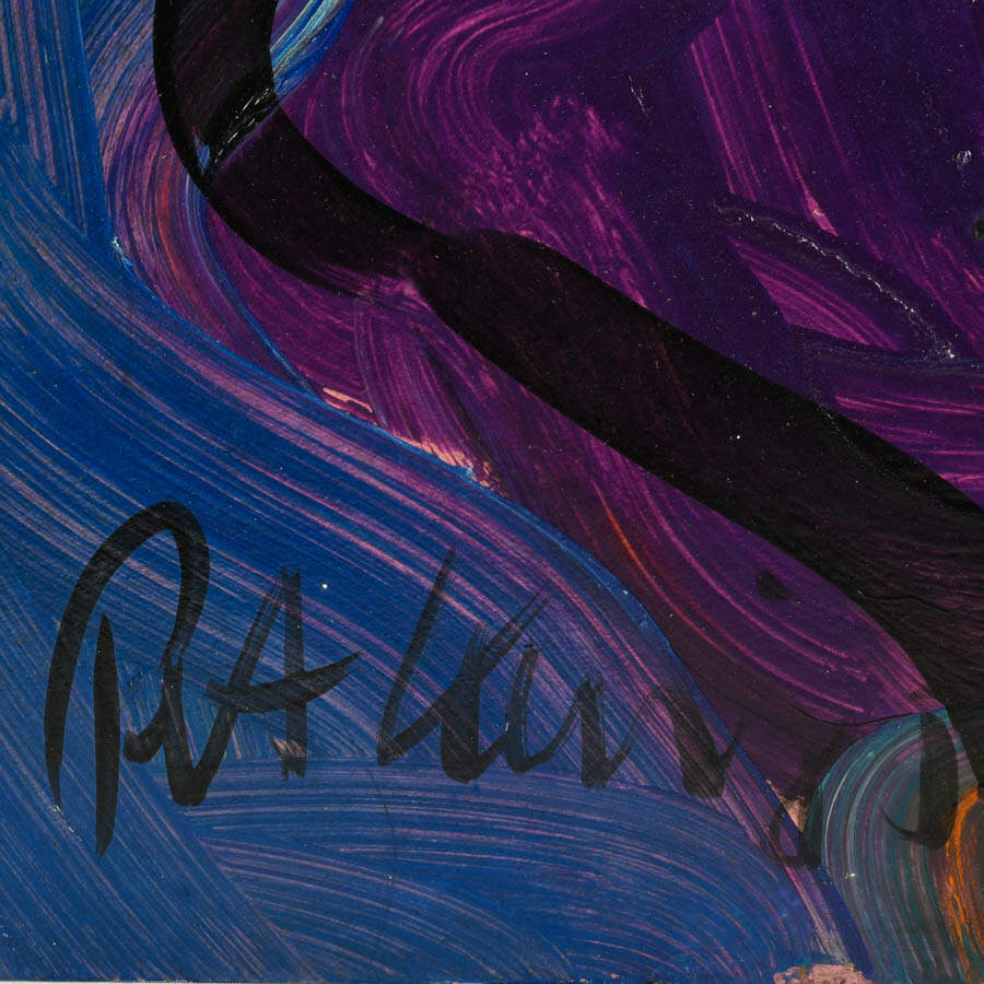 Signed Peter Keil "Layers of the Self" Mixed Media on Masonite-3