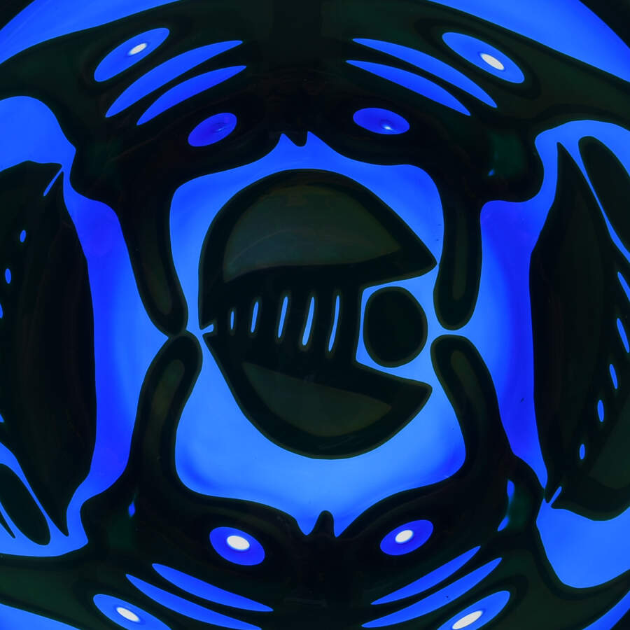 Studio Ahus Hanne Dreutler Moth Glass Art #224 Numbered 11/25-9
