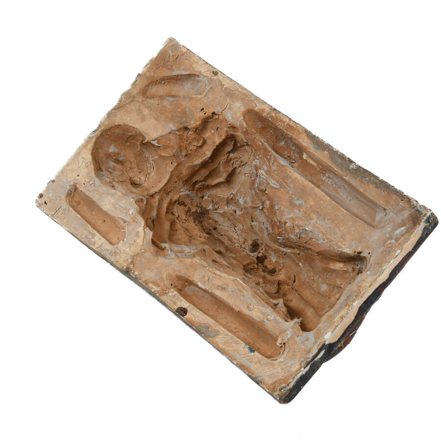 Antique Chinese Glazed Sancai Architectural Tile-6
