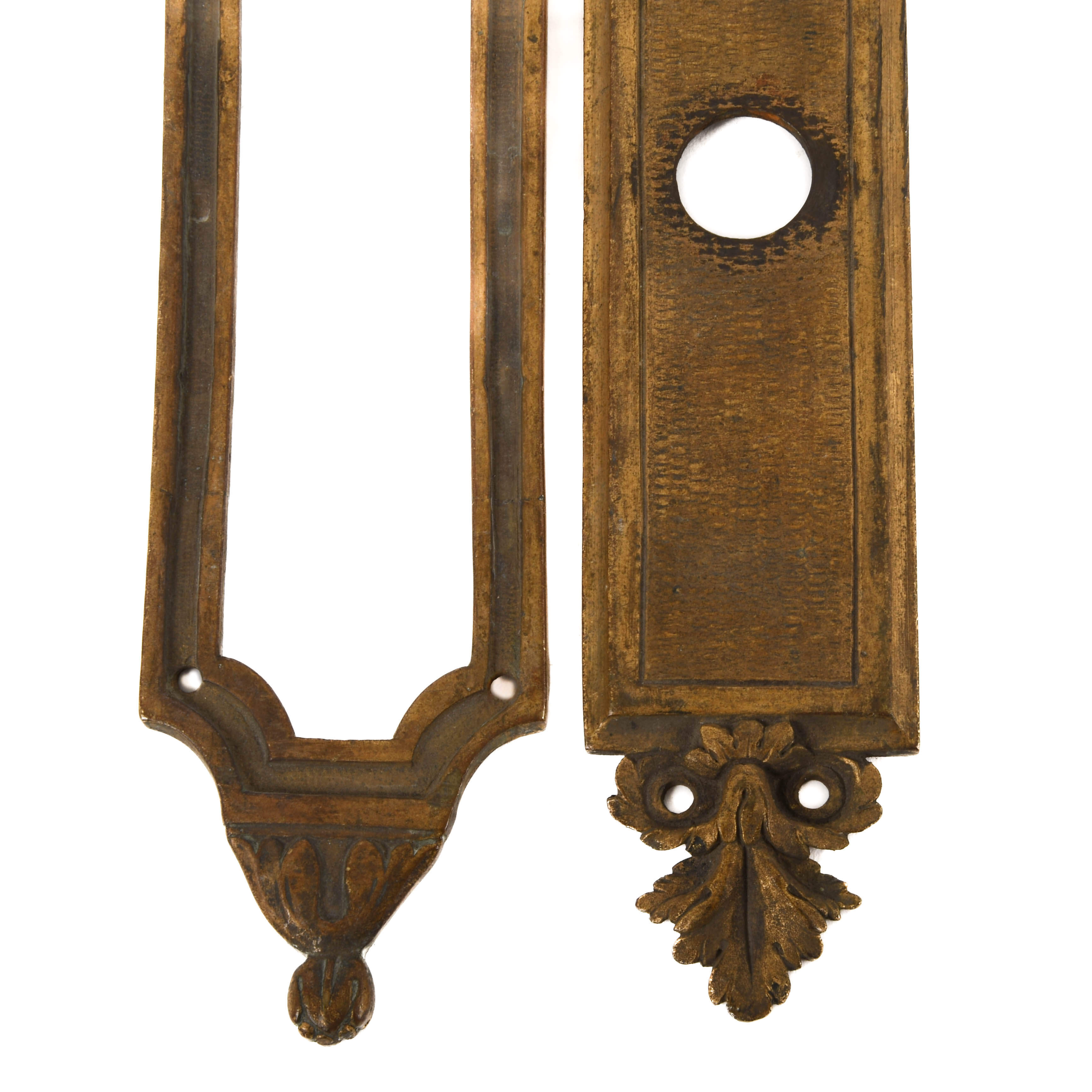 Grouping of Three Bronze Architectural Hardware Accouterments-4