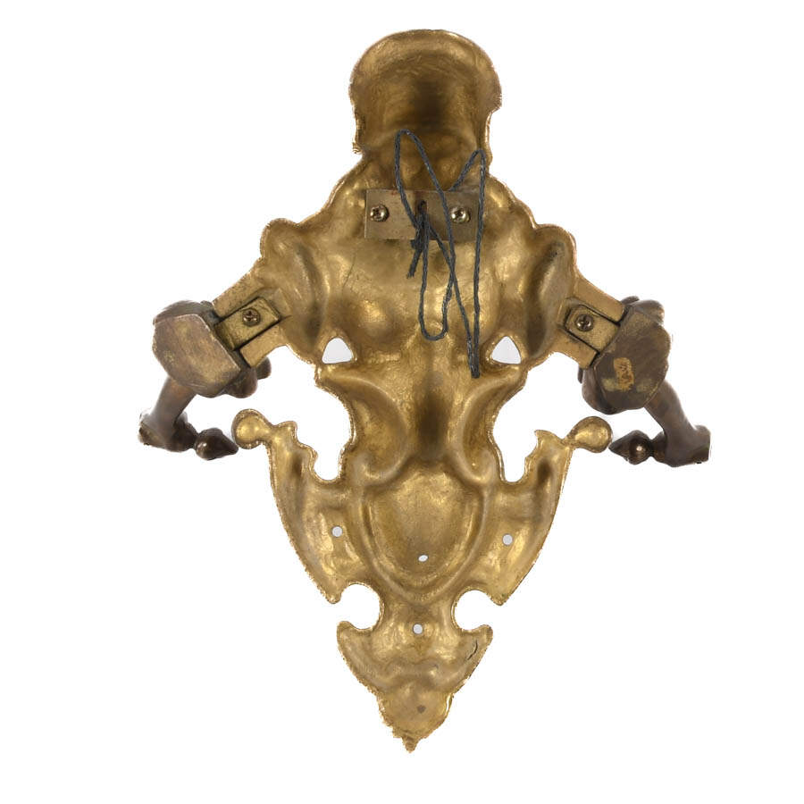 Figural Brass Lady Architectural Accent-6