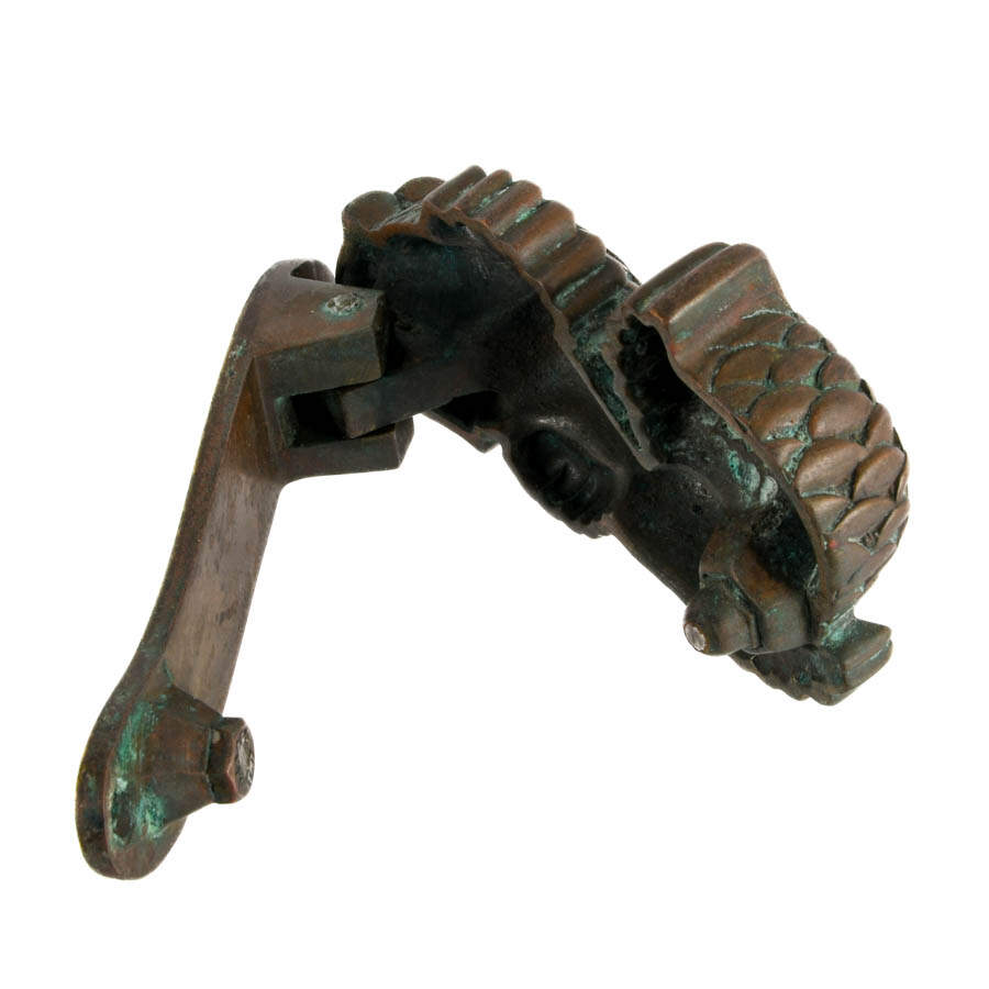 Vincenza Designs Bronze Pollino Koi Door Knocker-8