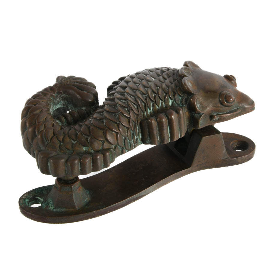 Vincenza Designs Bronze Pollino Koi Door Knocker-7