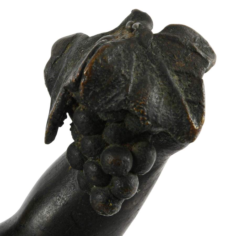 Antique Spelter Ornamental Putti Figure-5
