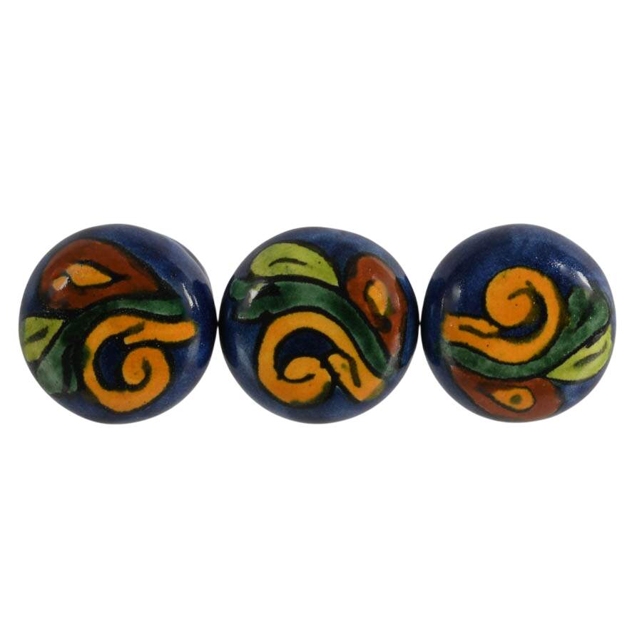 Lot of Hand-Made Ceramic Drawer Knobs-5
