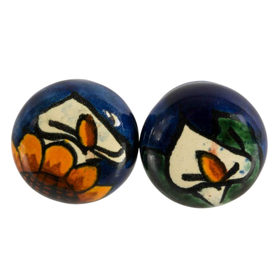Lot of Hand-Made Ceramic Drawer Knobs-4