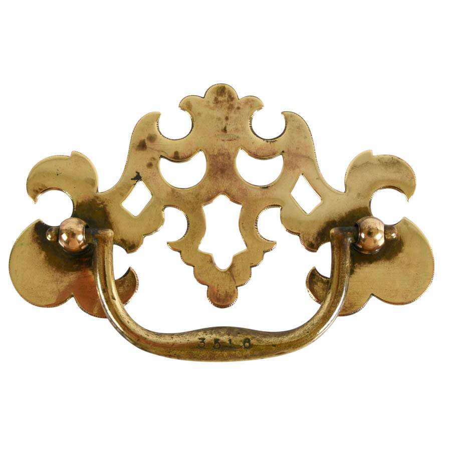 Set of Seven Ethan Allen Georgian Court Drawer Pulls-4