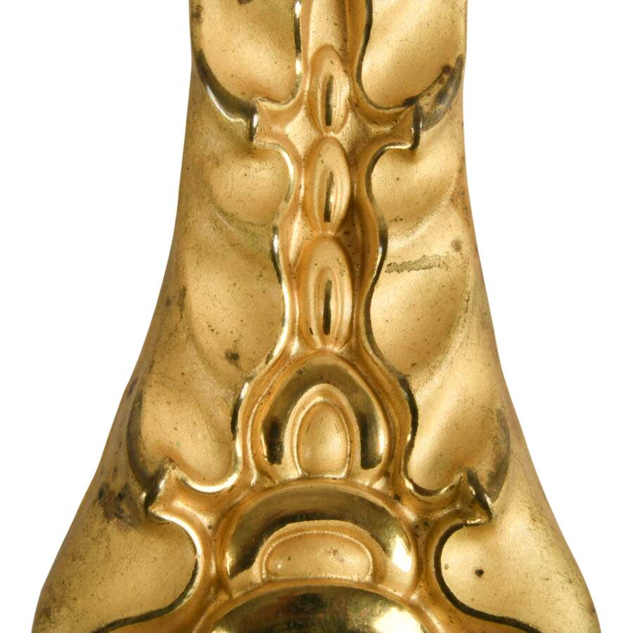 Antique-Style French Art Nouveau Curtain Tiebacks-4