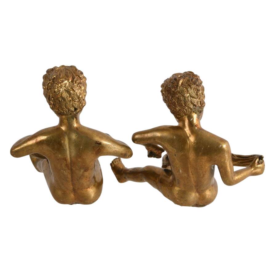 Pair of Bronze Figures-3