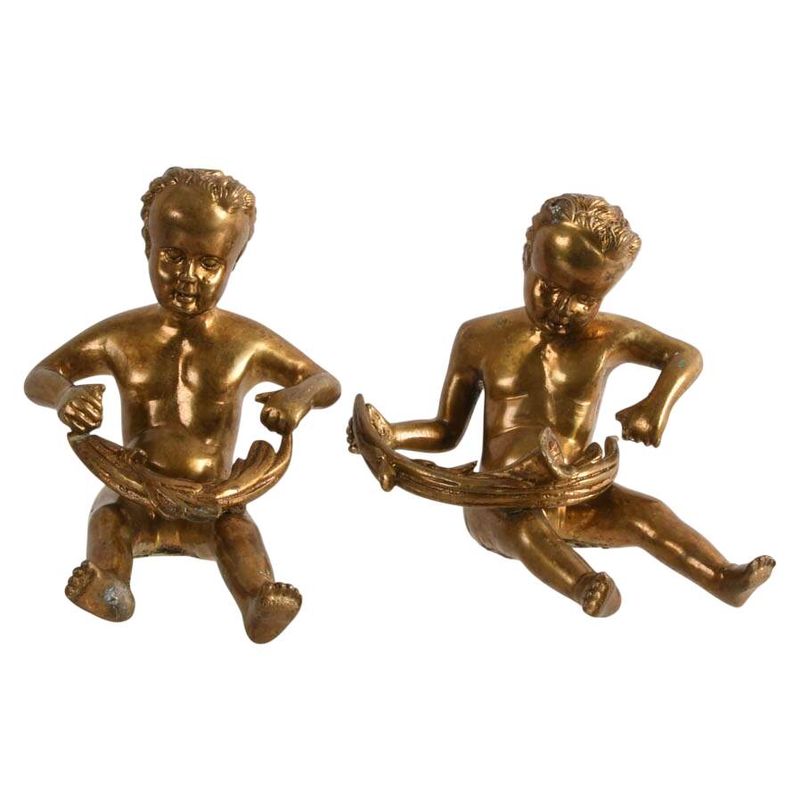 Pair of Bronze Figures-1