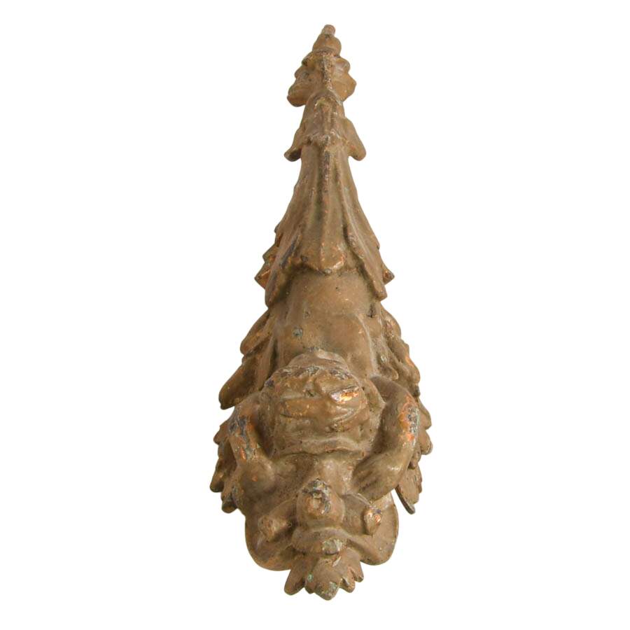 Antique Bronze Ornate Wall Sconce-4