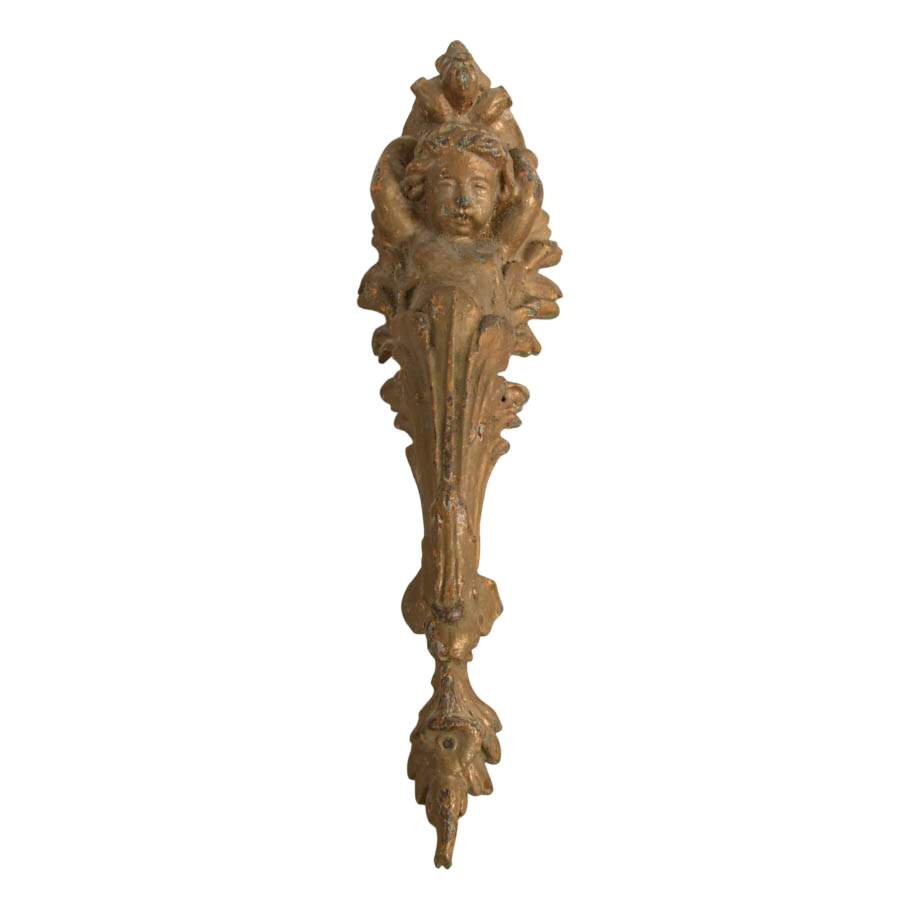 Antique Bronze Ornate Wall Sconce-1