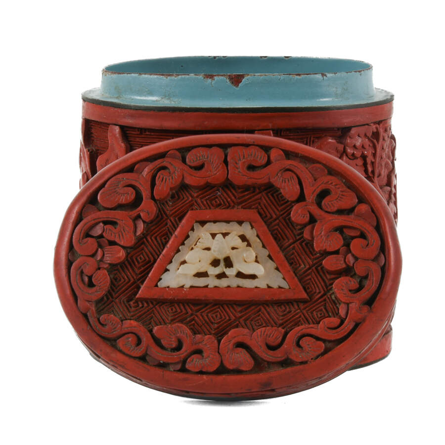 Cinnabar Tea Caddy-5