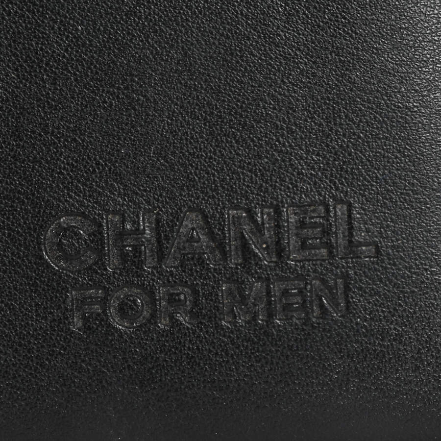 Empty Chanel Leather Gift Box for Men-4