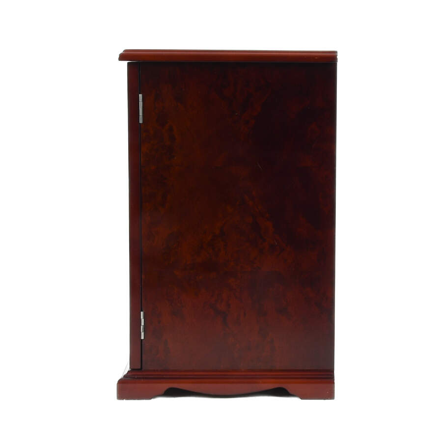 Bombay Co. Mahogany Jeweled and Mirrored Jewelry Chest-5