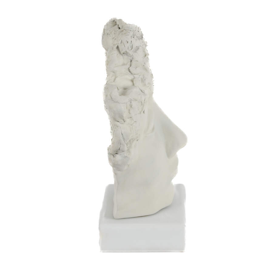 Oversized Classical Face Bust on Lazy Suzan Base-4