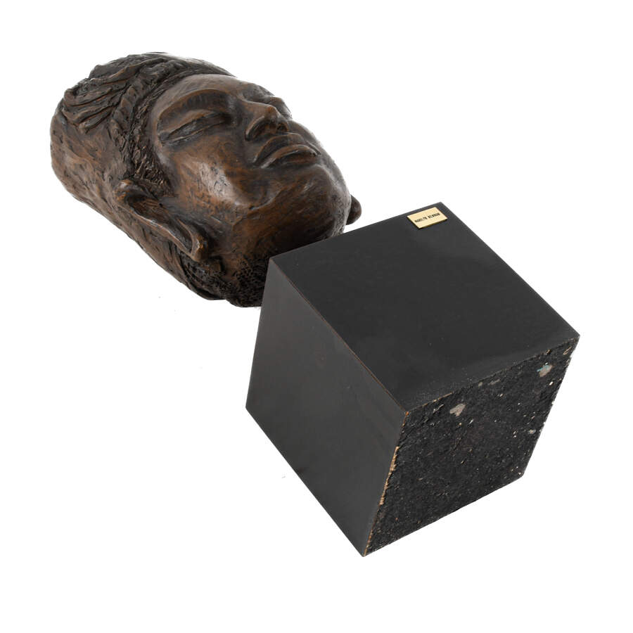 Marilyn Newman Bodhisattva Bust on Pedestal-7