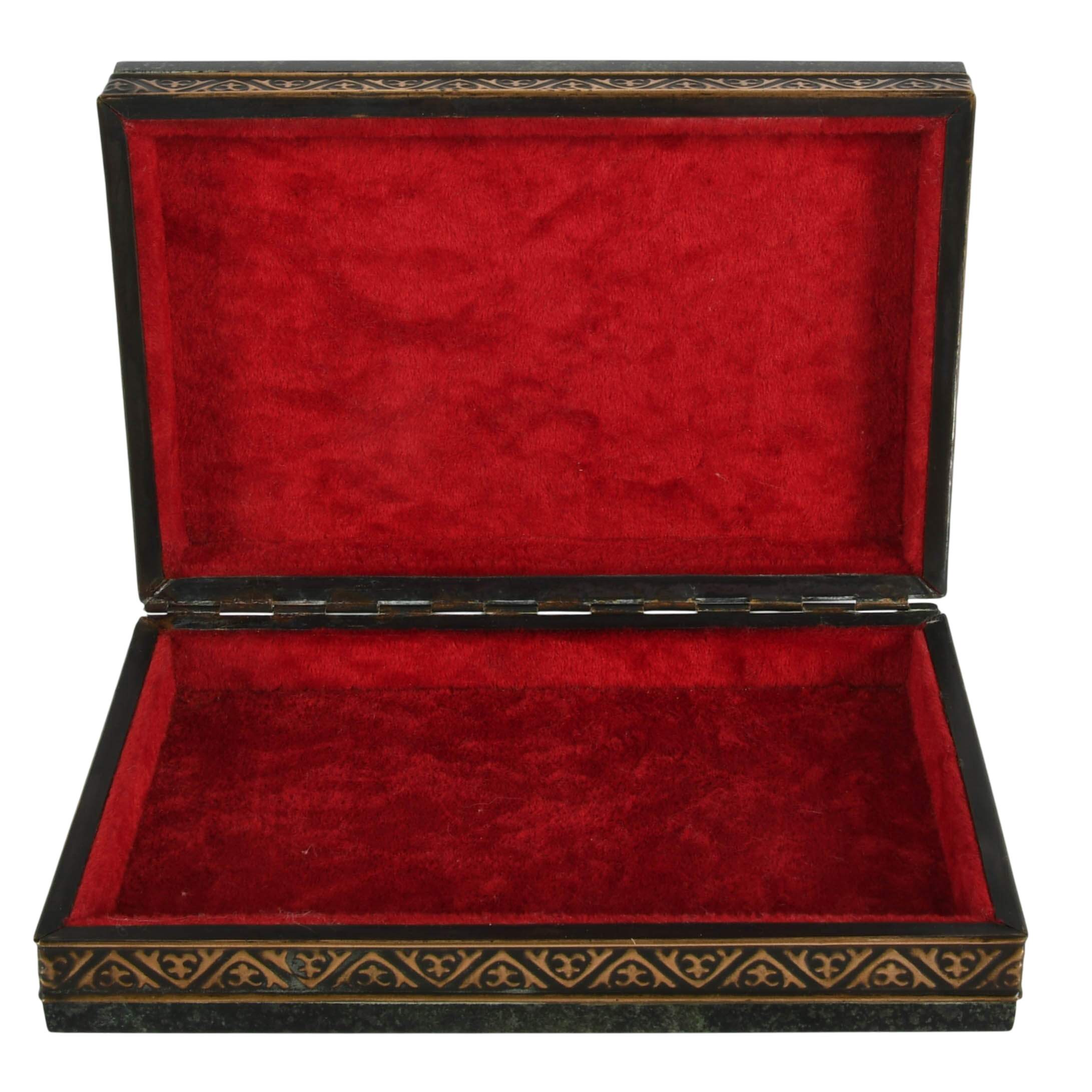 Serpentine Marble Vanity Box-1