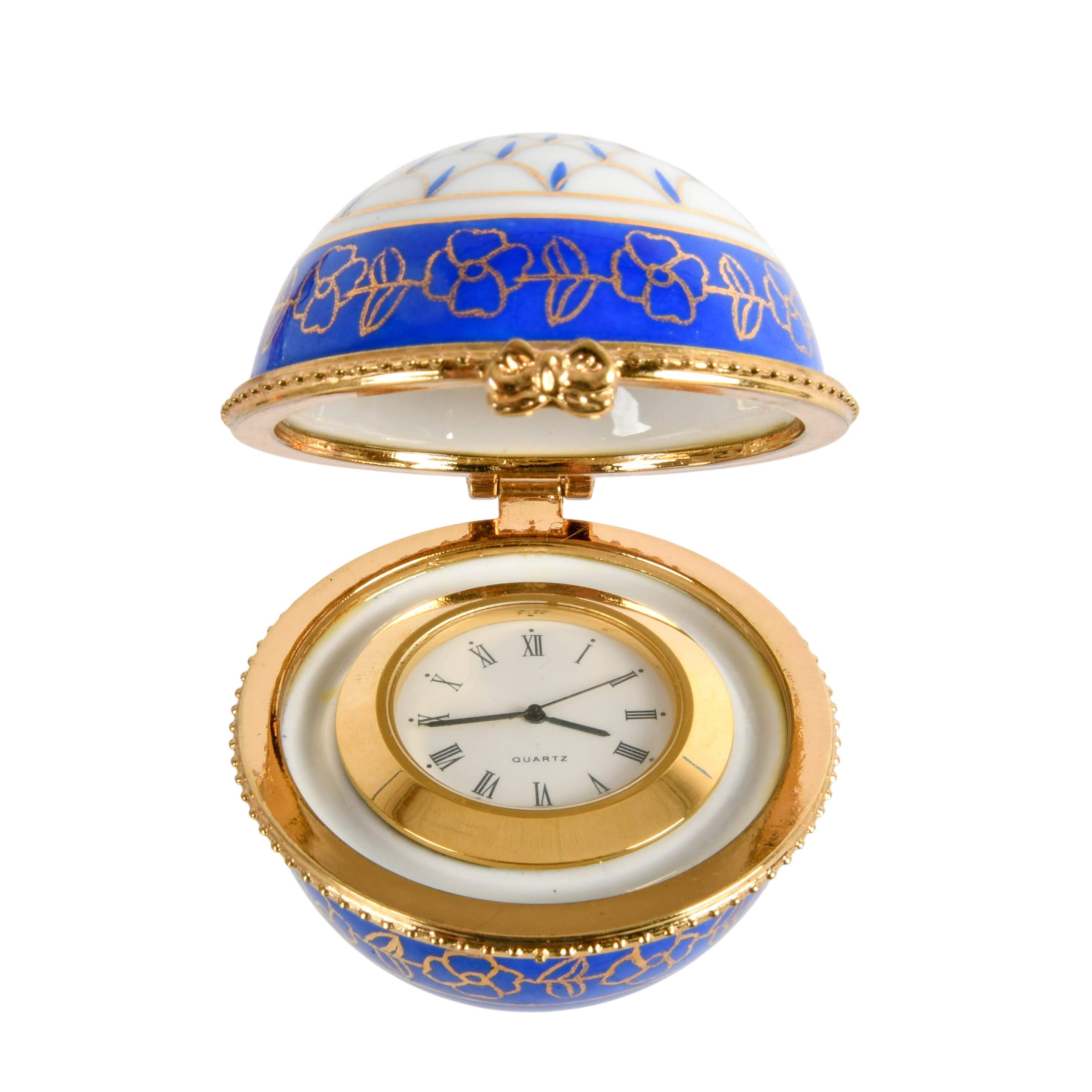 Grouping of Porcelain Figural Trinket Boxes-4