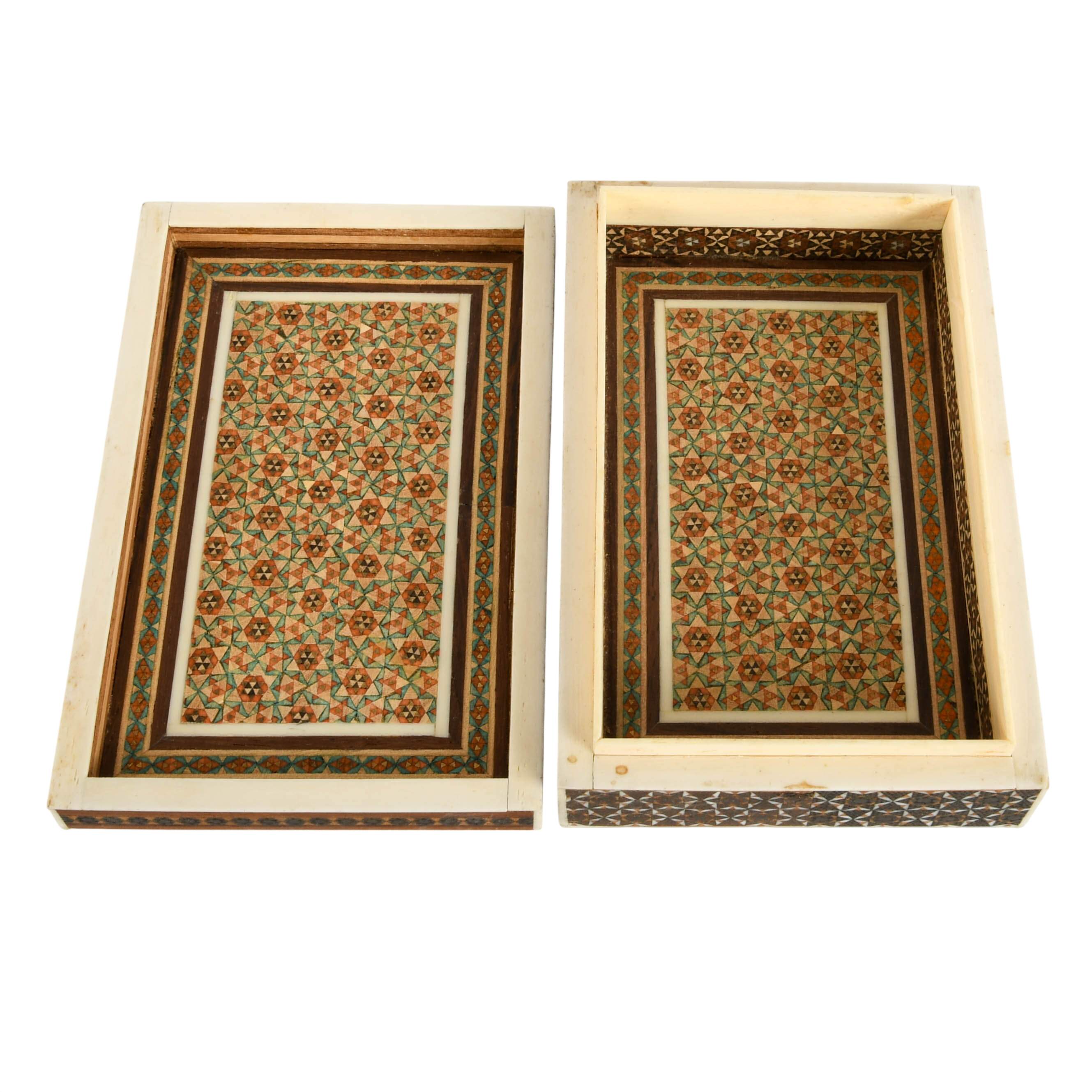 Three-Piece Grouping of Mid-Century Persian Boxes-7
