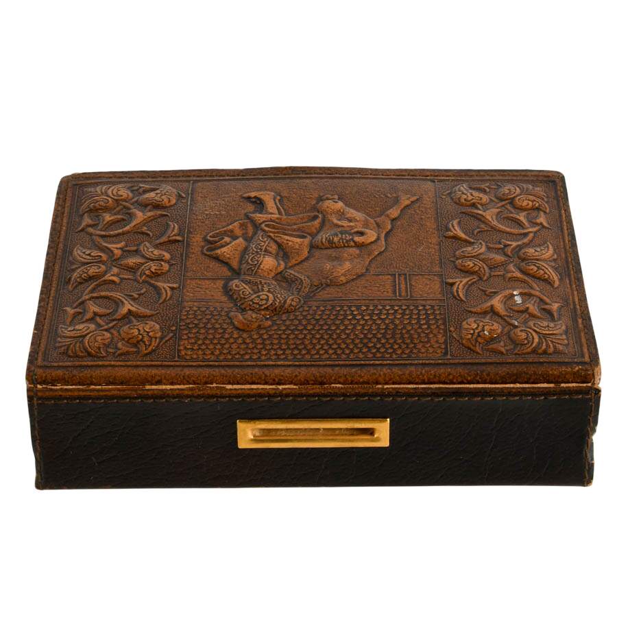 Spanish Leather Jewelry Box-6