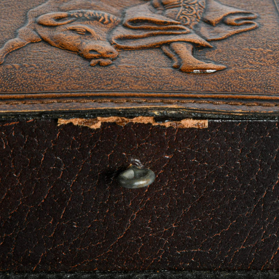 Spanish Leather Jewelry Box-2