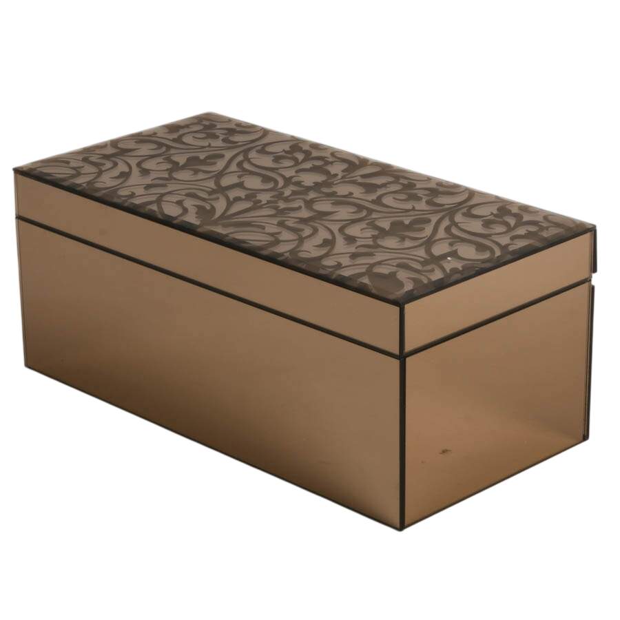 Tahari Home Etched Mirror Jewelry Box-4