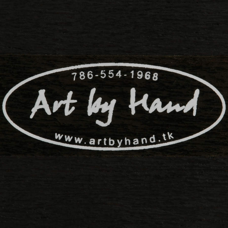 Hand-Painted Filigree Wood Jewelry Organizer by Art by Hand-7
