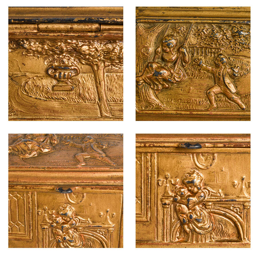 Art Nouveau W. B. Mfg. Co. Weidlich Brothers Jewelry Box-7