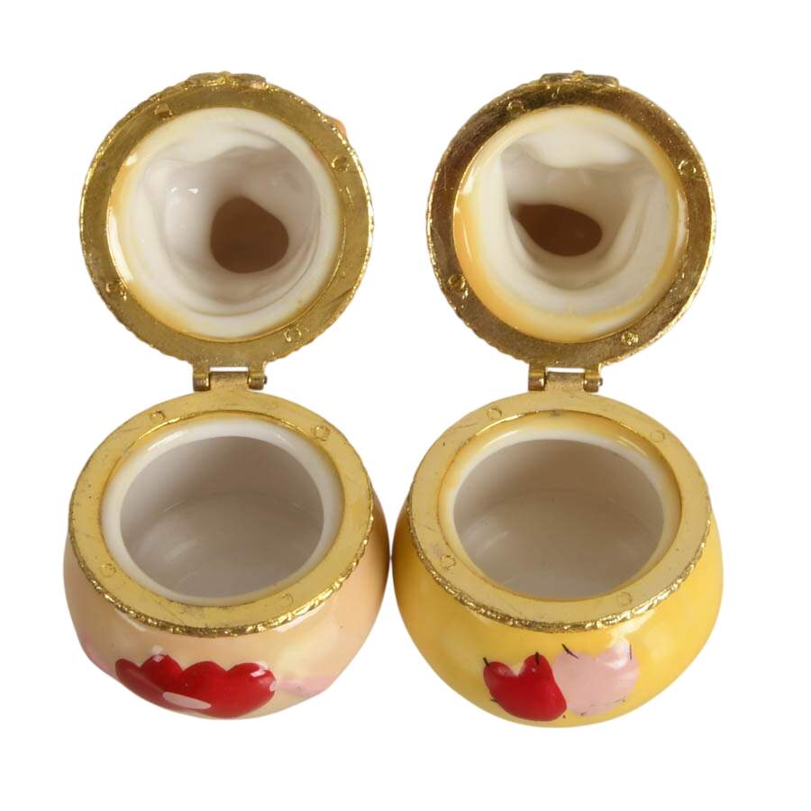 Four Porcelain Baby Trinket Boxes-5