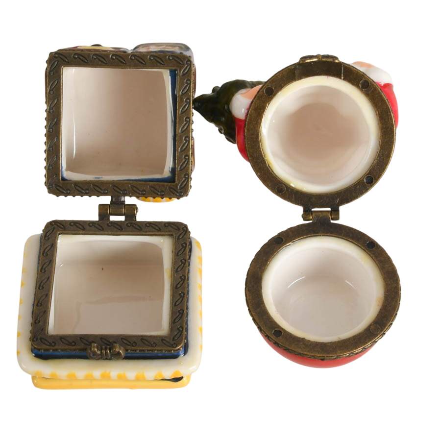 Five-Piece Christmas Love Porcelain Jewelry Boxes-5