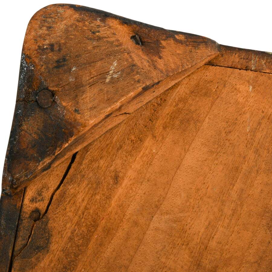 Small Scenic Hand-Carved Chinese Camphor Wood Trunk-10