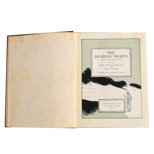 1929 Copy of The Arabian Nights Edited by Kate Douglas Wiggin & Nora Smith-3