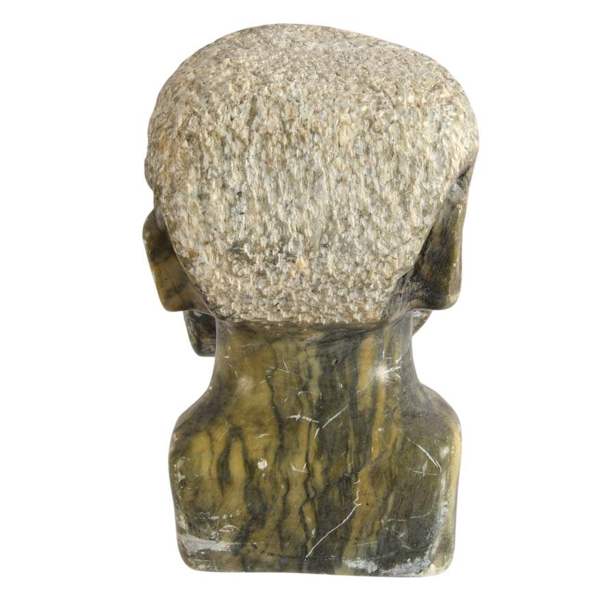 African Soapstone Bust-5